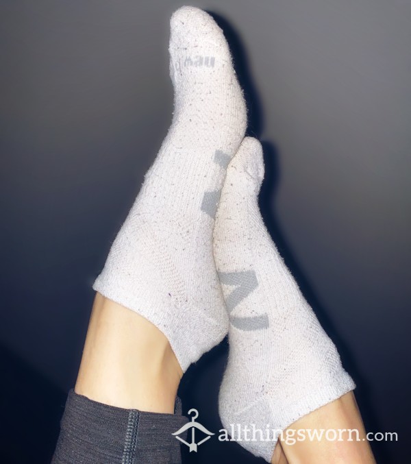OLD New Balance Ankle Socks - White