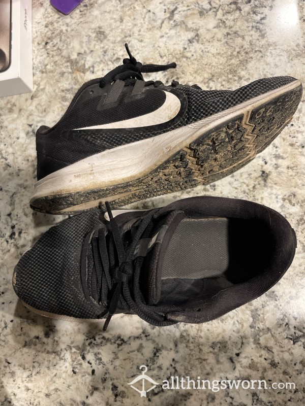 Old Nikes- Well Worn