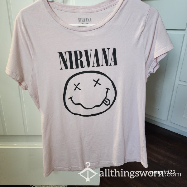 Old Pink Nirvana Tshirt