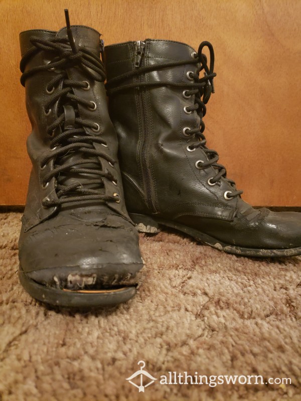 Old Smelly Work Boots