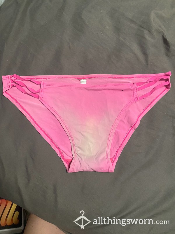 $20 Old, Stained & Faded Pink Panties!