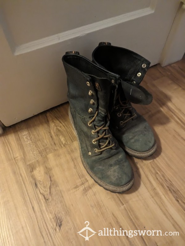 OLD Sweaty Work Boots