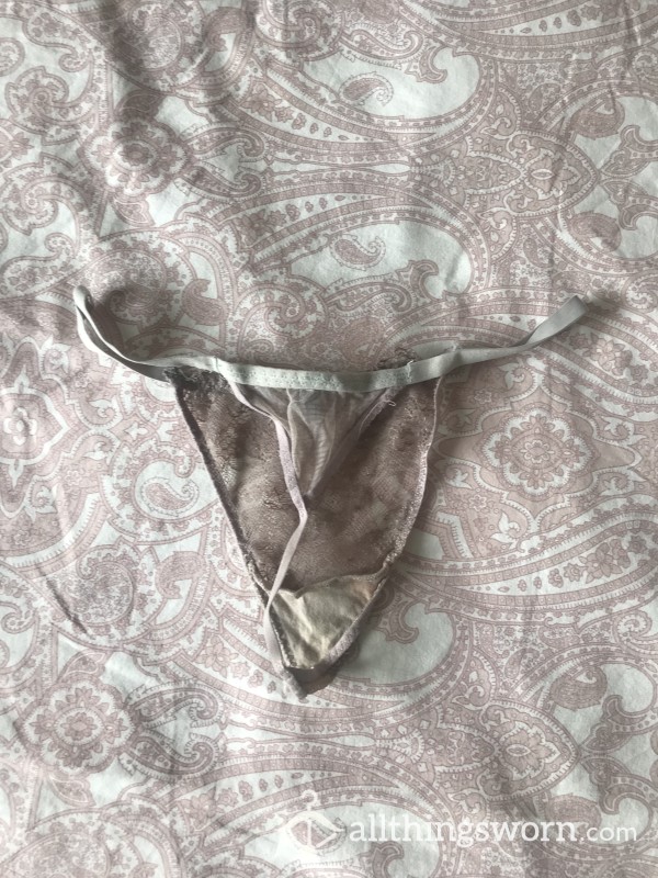 Old Used Laced Thong🌸