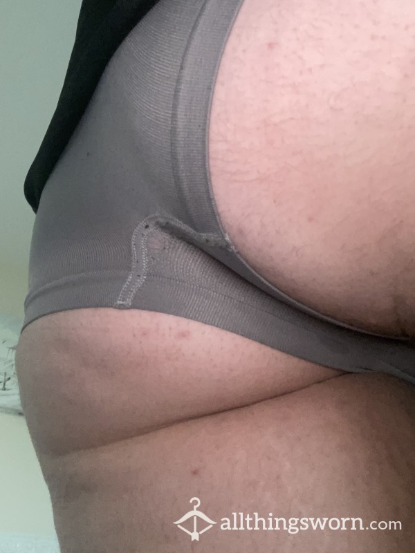 Old, Well Loved White Elasticated Panty Briefs 😈