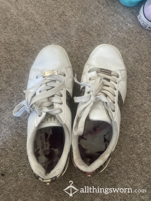 Old, Well Worn And Loved Trainers