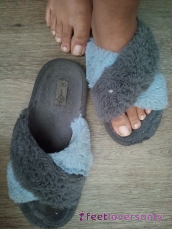 Old Worn Dirty Mommy Slippers