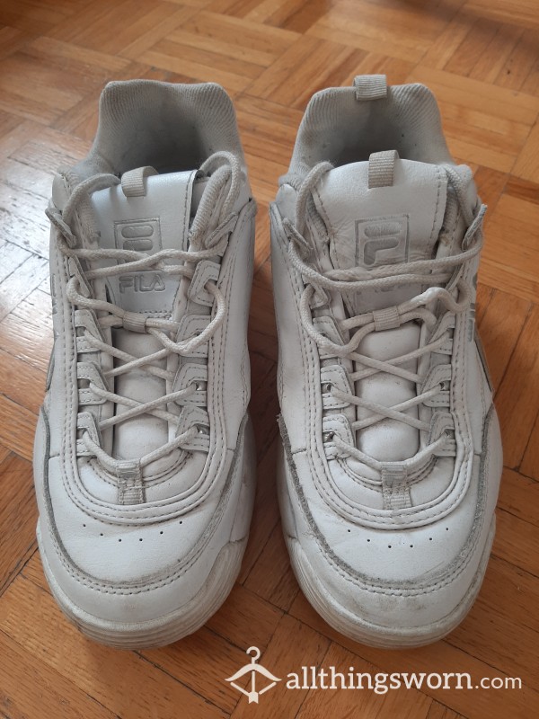 🤍Old Worn FILA Shoes🤍