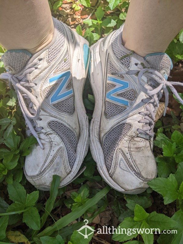 Old Worn New Balance Shoes