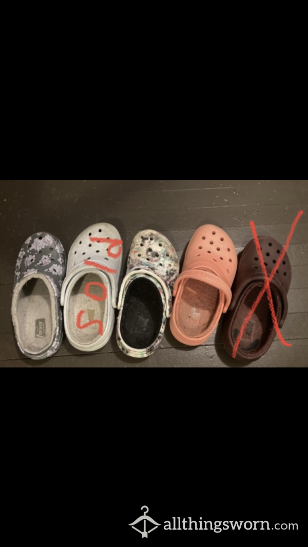 Old Worn Out Crocs