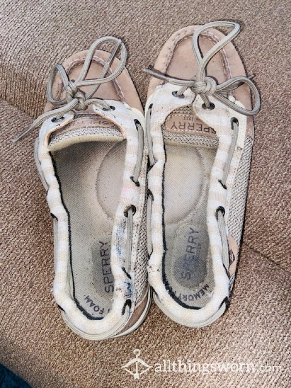 Old, Worn Sperry's