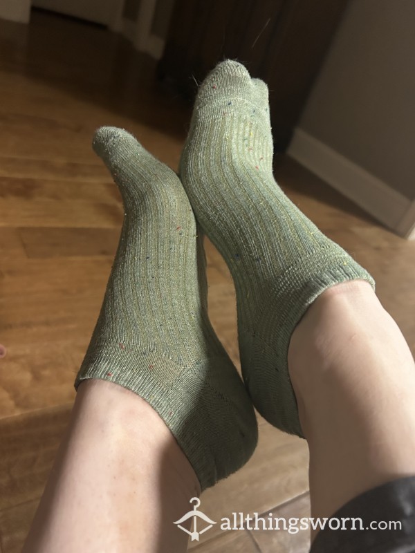 Olive Green Stinky Socks! Come And Eat Them!