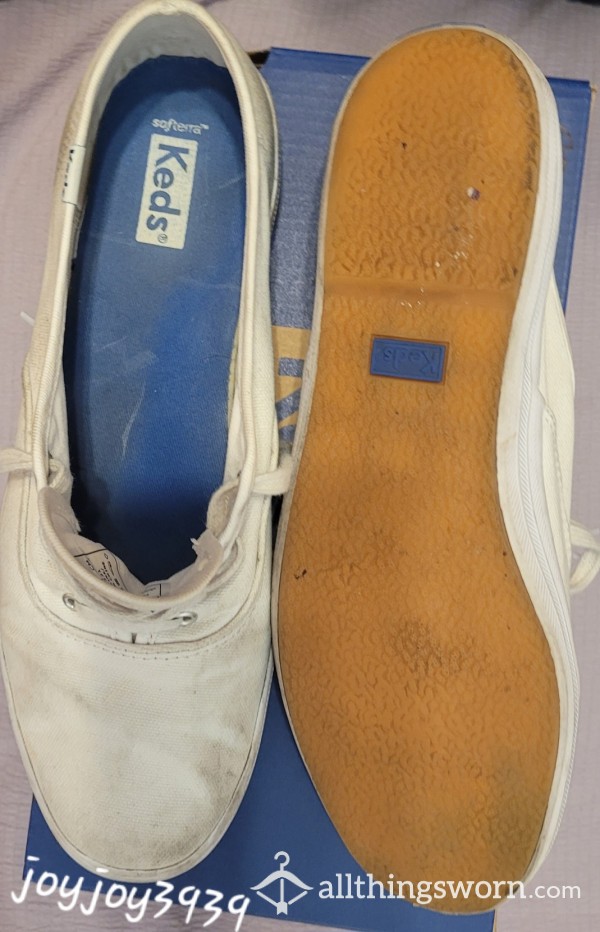 ONE Month Worn Keds! Super Strong Smell