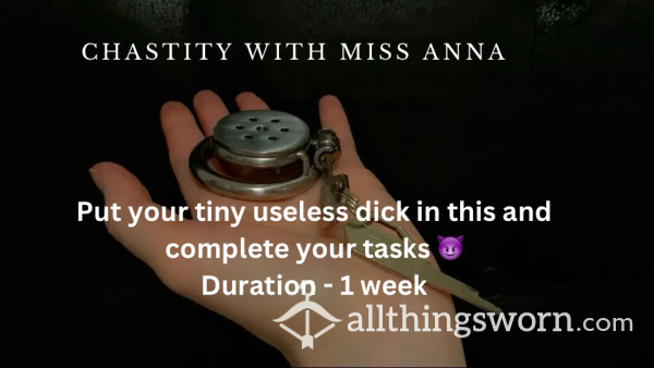 One Week As My Slave With Tasks And Punishments