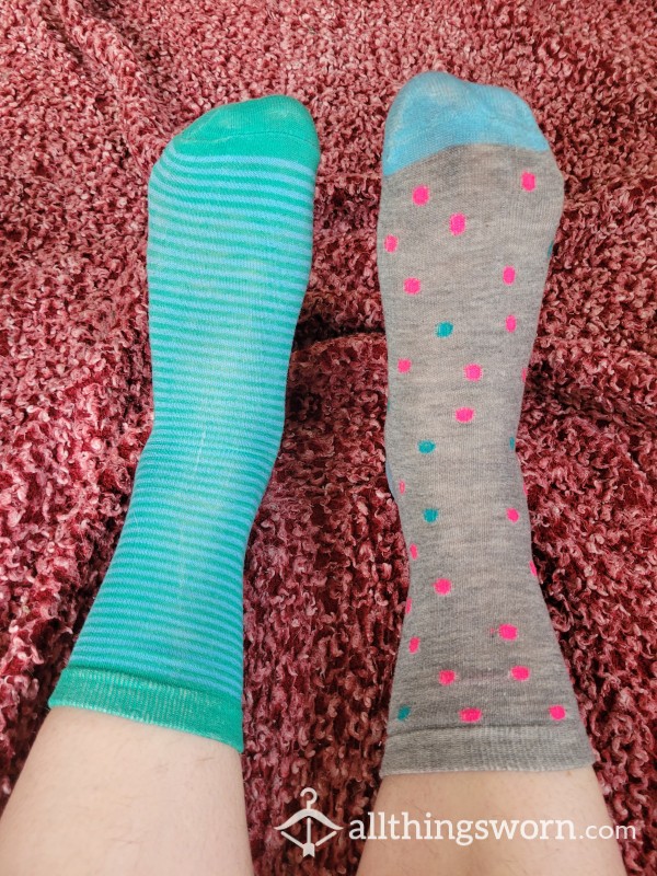 Oops! Well Worn Mismatched Socks