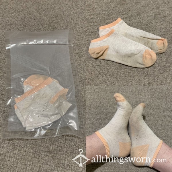 Orange Ankle Socks (READY TO SHIP) 🍊