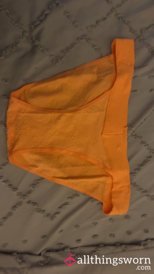Orange Bikini Style Cotton