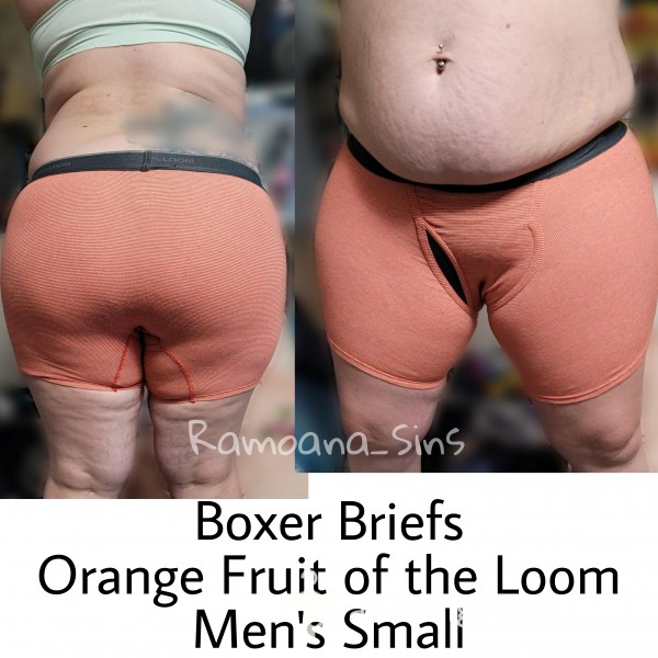 Orange Boxer Briefs