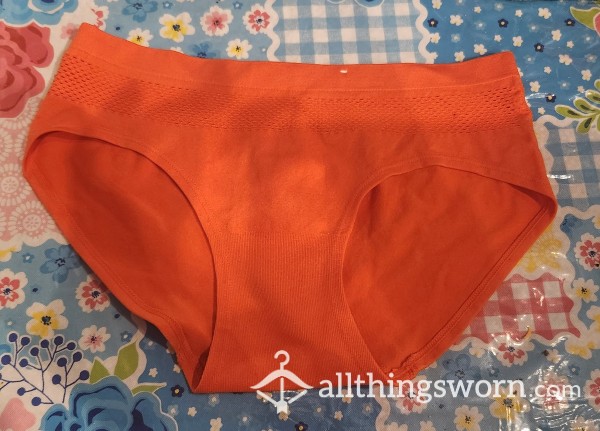 Orange Fullback Panties