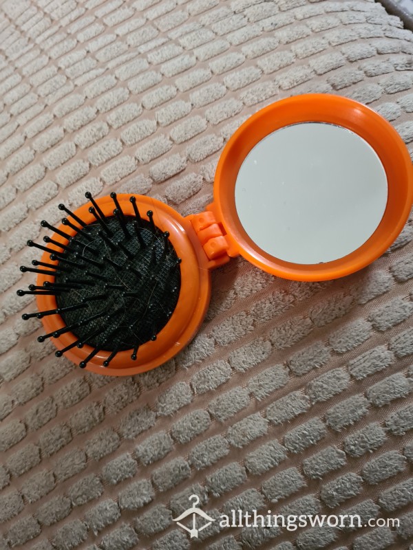 Orange Hairbrush