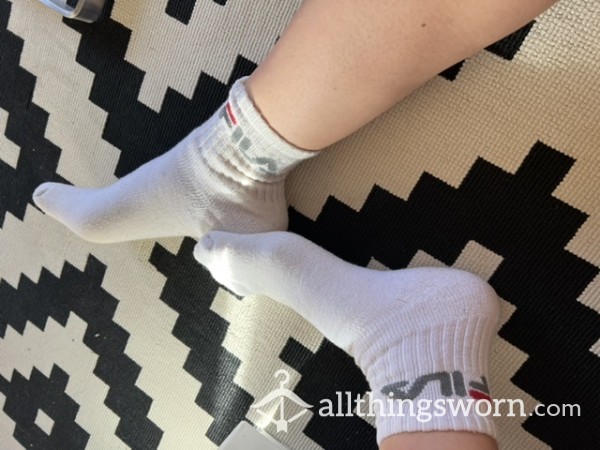 Original Fila Calf High Socks - Soft And Classic!