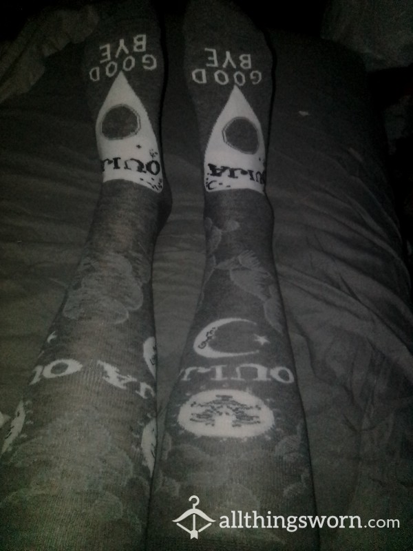 Ouija Board Knee High Socks