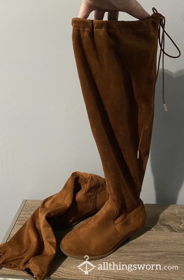 Over-The-Knee Wide Calf Boots