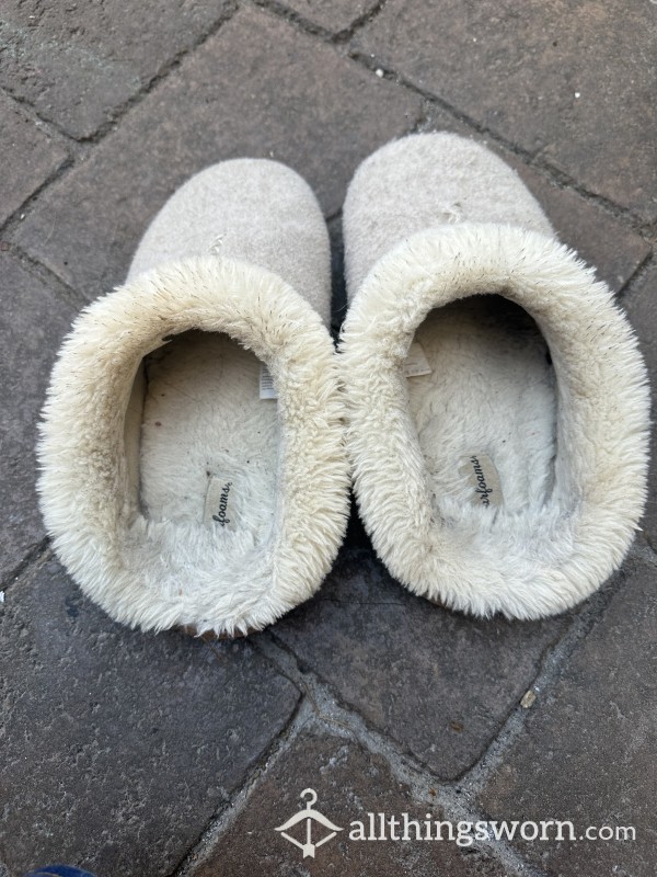 Over Worn Slippers