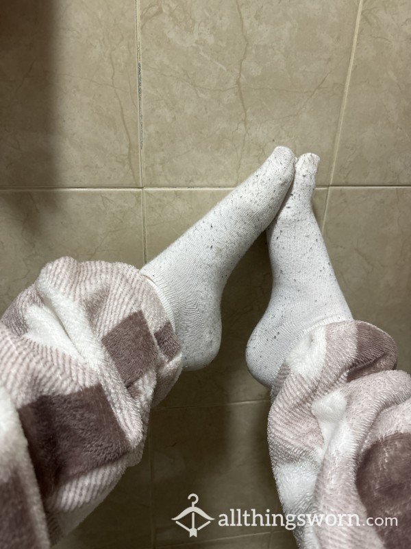 Over-worn White Socks