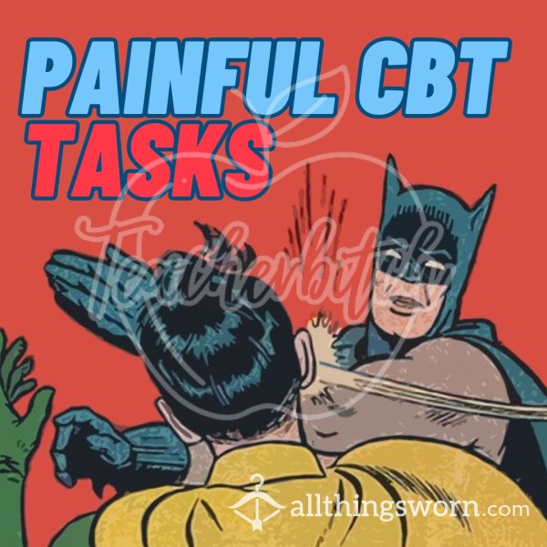 Painful CBT Tasks With Teacherbitch
