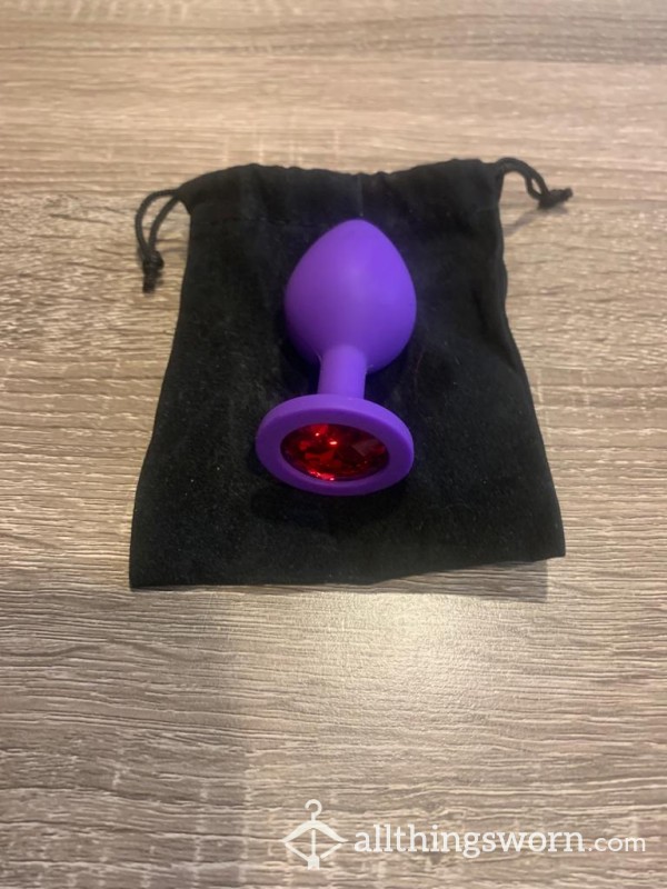 Painfully Pleasurable Purple Butt Plug