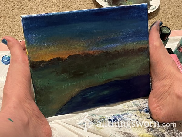 Painting With Toes