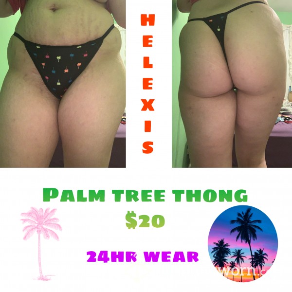 🌴 Palm Tree Thong 🏝 $15!!