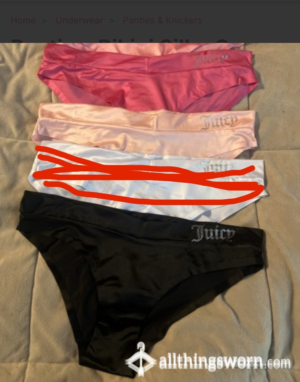 Panties, Bikini Silky Comes With 7 Day Wear Pick A Pair