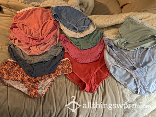 Panties Full Back Cotton Comes With 7Day Wear Pick Your Pair