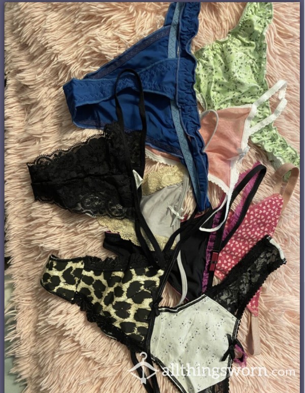 Panties Galore!! Take Your Pick And Customize!