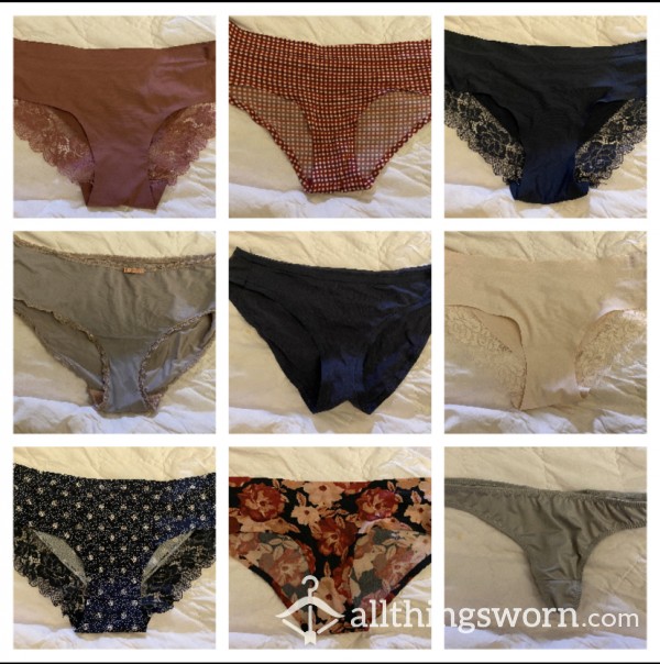 Panties: Worn 24 Hours With Play