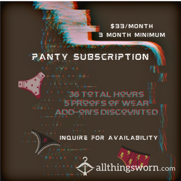 Panty Subscription