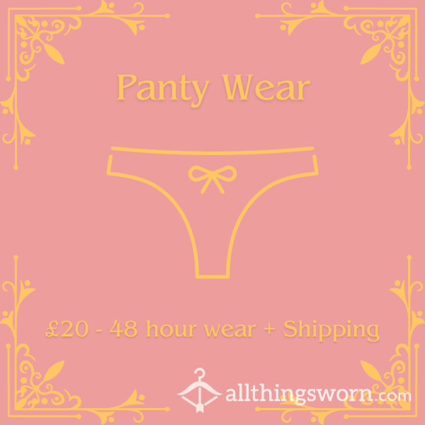 Panty/thong/Lingerie Wear