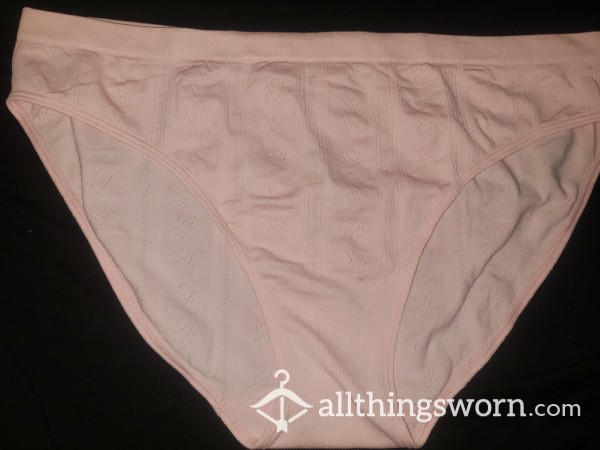 Pastel Pink Vitoria Secret Panties (2 Day Wear)