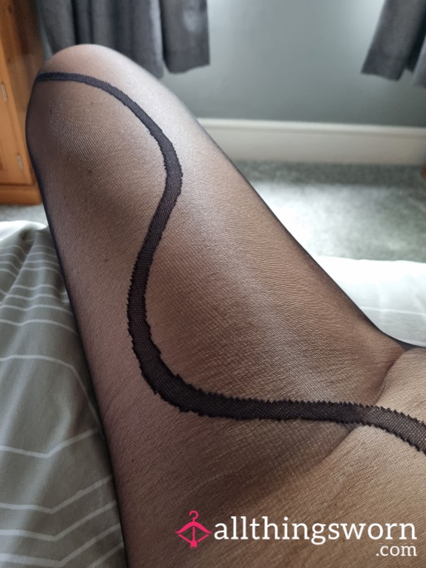 Patterned Tights & Picture Set