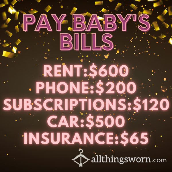 Pay For Baby's Bills