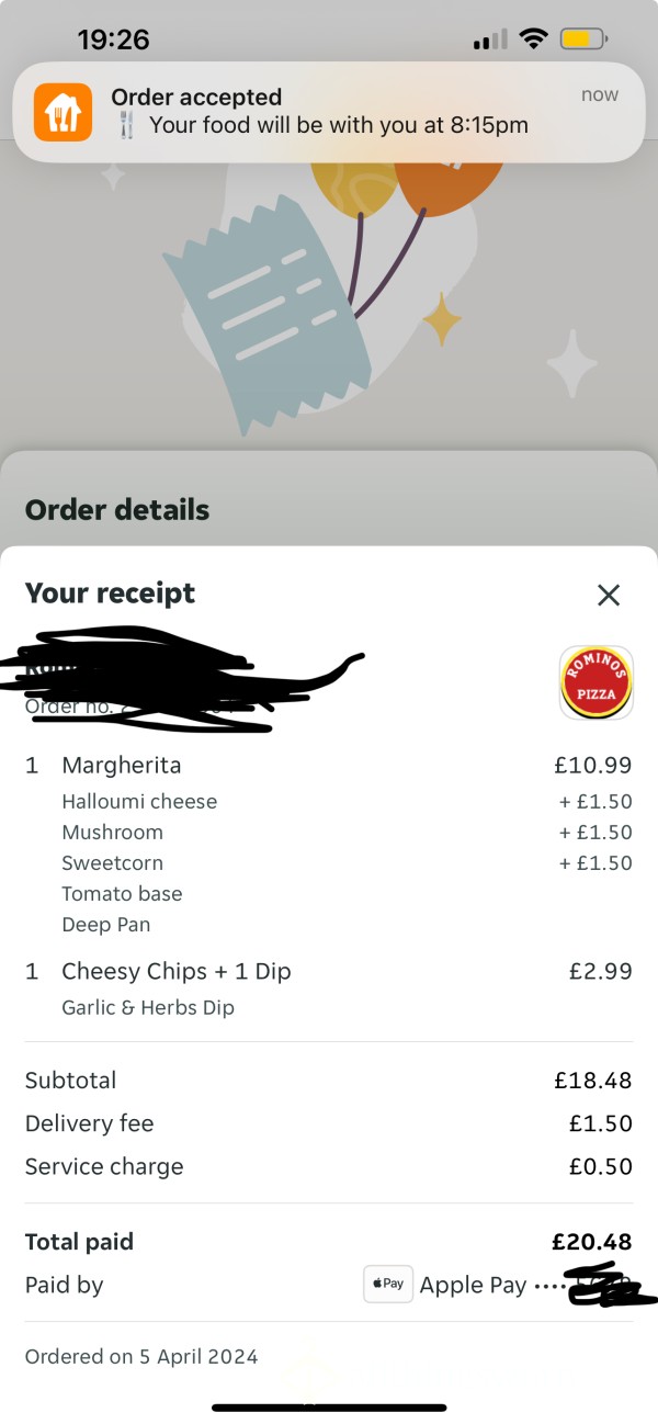 Pay For My Dinner 🍕🍕