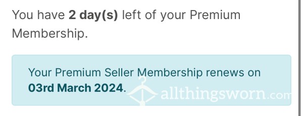 Pay My ATW Membership 😈