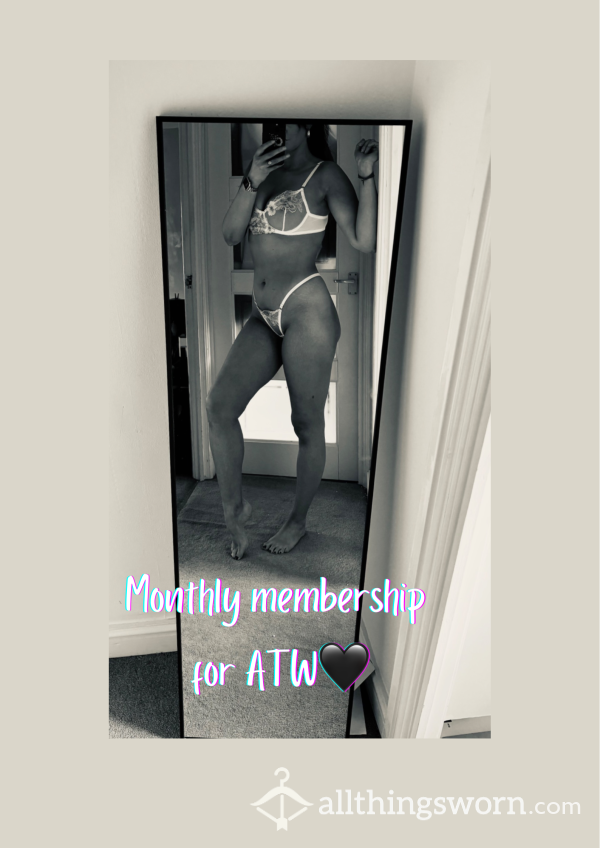 Pay My Membership Each Month 🖤