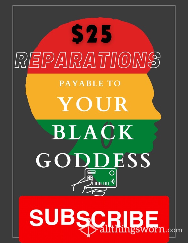 Pay Your Ebony Goddess 25