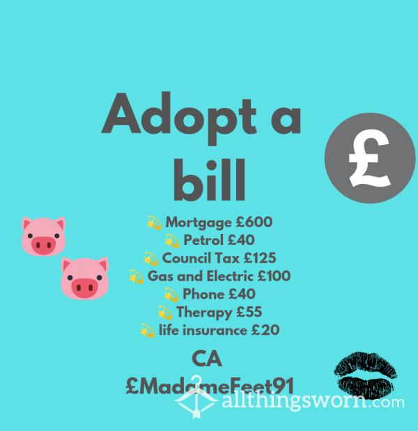 PayPig Adopt A Bill