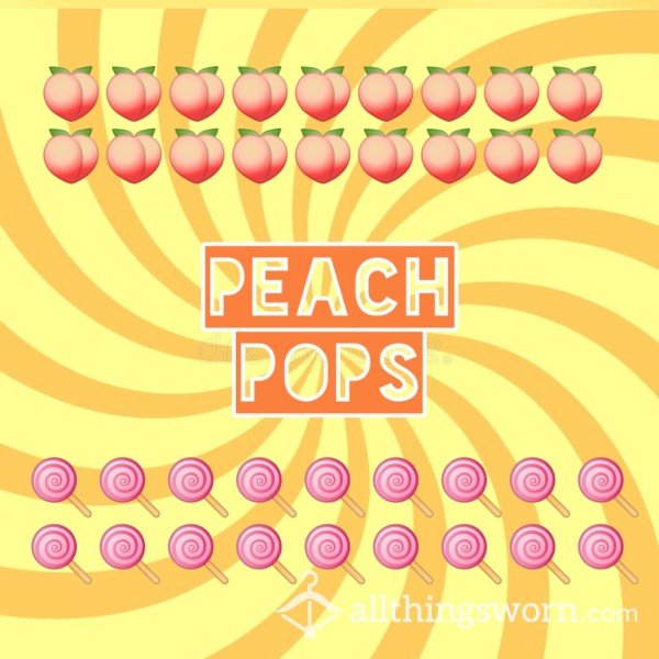 Peach Pops