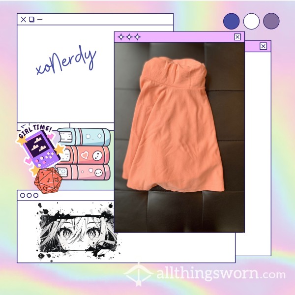 Peach Skirt
