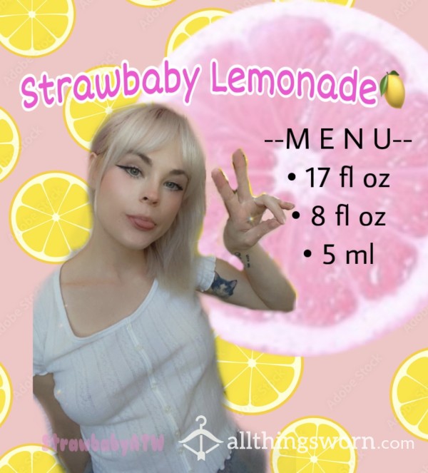 Pee | Lemonade | Piss | Water Sports | Strawbaby Lemonade | Extras | Wet