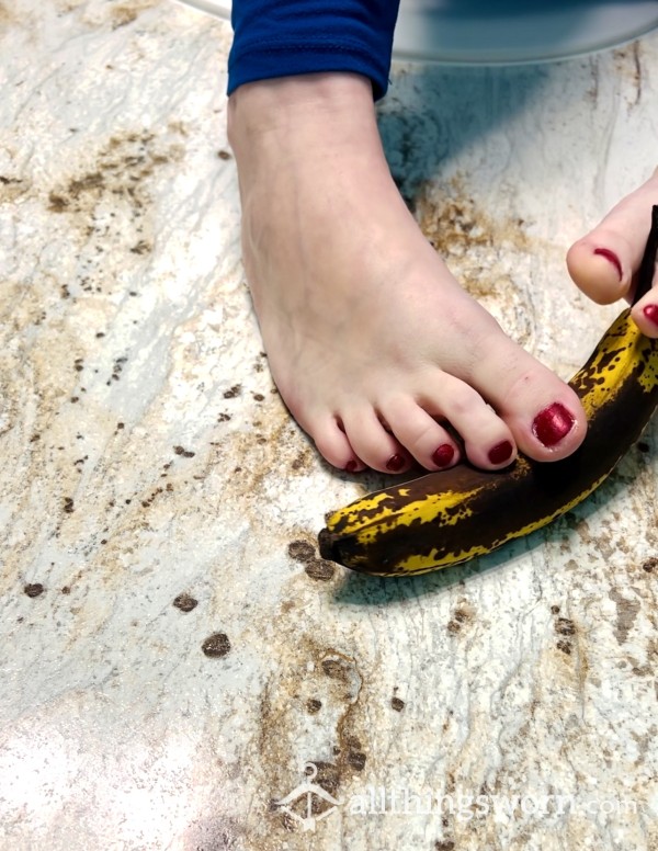 Peeling A Banana With My Feet